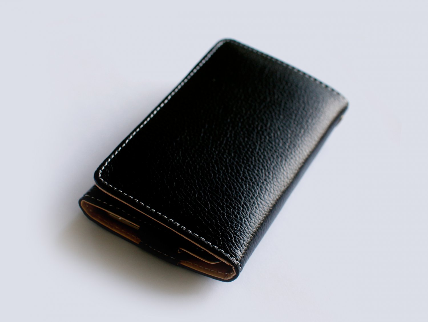 iPhone Leather Wallet - Black