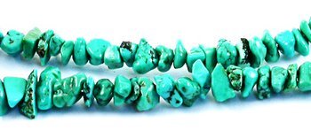 Genuine ARIZONA NAVAJO TURQUOISE Beads 4-6mm Blue w/Matrix