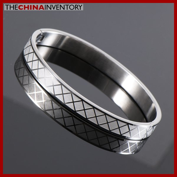 7"" STAINLESS STEEL CUFF BANGLE BRACELET B0816B