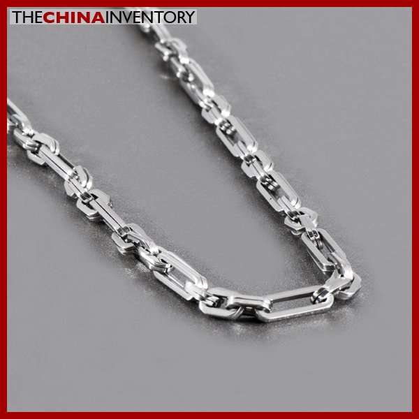 22"" STAINLESS STEEL DOUBLE LINKS NECKLACE N1013