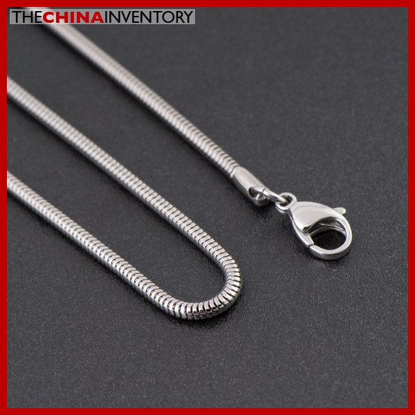 22"" STAINLESS STEEL SNAKE CHAIN NECKLACE N0314C