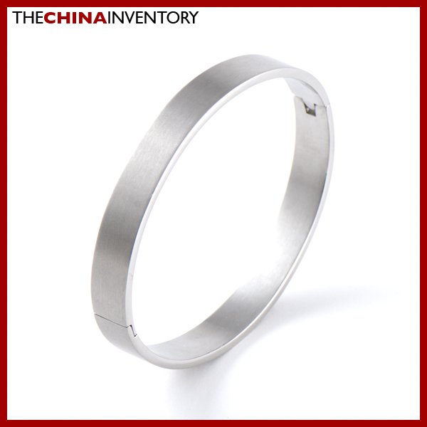 8MM 7"" STAINLESS STEEL CUFF BANGLE BRACELET B0311B