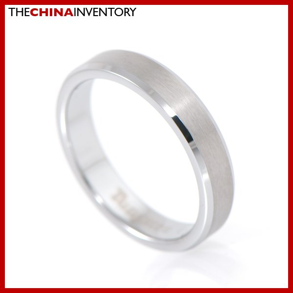 4MM SIZE 9 TUNGSTEN CARBIDE WEDDING BAND RING R1004B