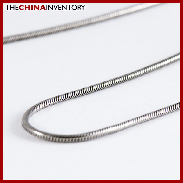 1.5MM 18"" STAINLESS STEEL SNAKE CHAIN NECKLACE N1006B