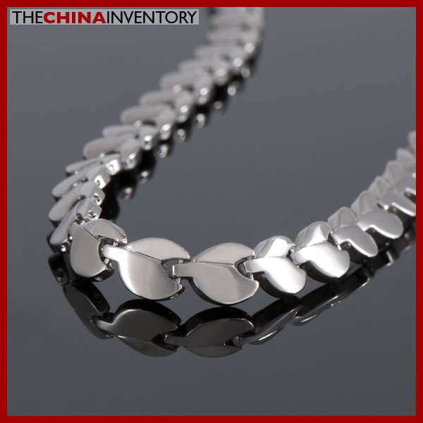 20"" TITANIUM CLOVER LEAF HEALTH THERAPY NECKLACE N1002