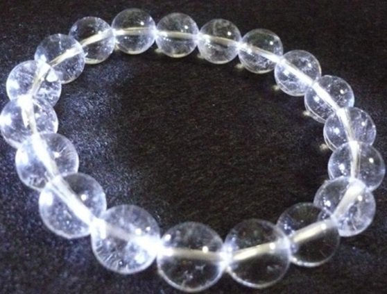 Clear Quartz (Medium) ç½æ°´æ¶(ä¸) Crystal Bracelets æ°´æ¶æé¯