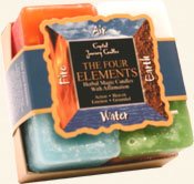 Four Elements Candle Gift Set Collection