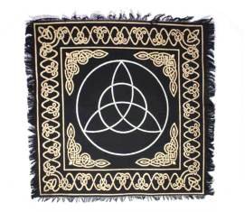 Altar Tarot Triquetra Black Cloth