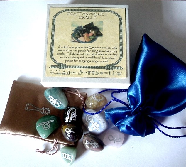 Egyptian Amulet Oracle Set