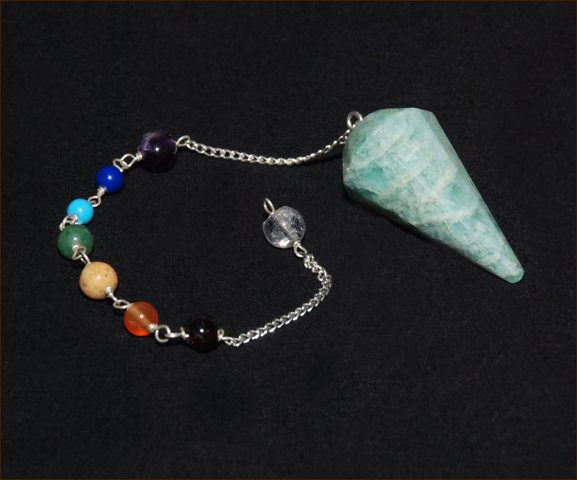 Amazonite Chakra Pendulum