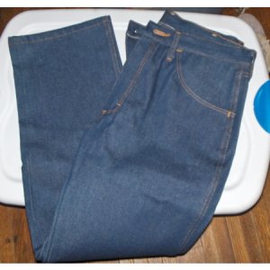 Men's Rustler blue jeans-34 x 30 boot cut-NEW