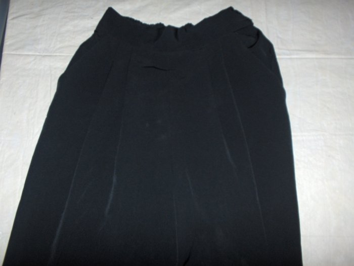 New Editions Black pleated slacks/pants sz 8