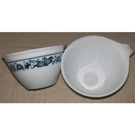 2~Corelle coffee mugs-Corning ware-Blue Floral pattern~free shipping