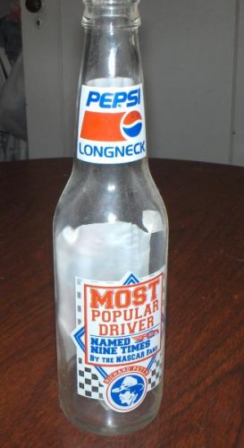 Richard Petty~Pepsi longneck~Most popular driver