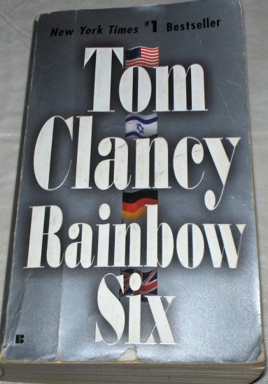 Rainbow Six by Tom Clancy (1999) paperback used