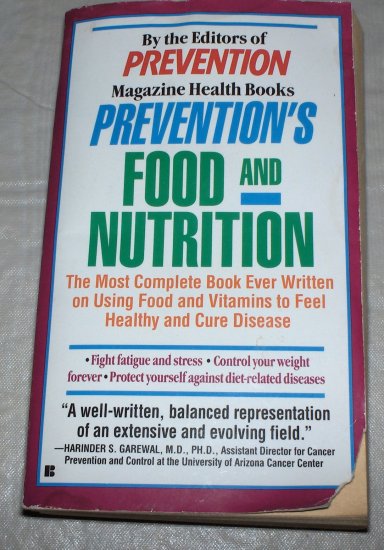 Prevention's Food and Nutrition (Softcover) 1993