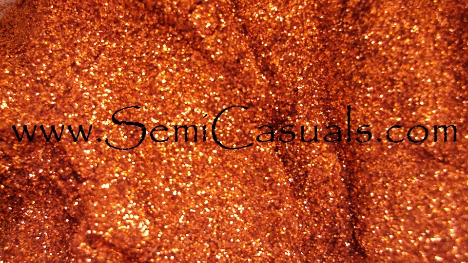 GOLDEN ORANGE 1/2 oz GLITTER