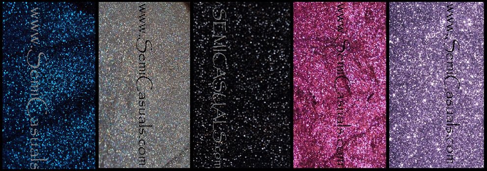 5 COLOR GLITTER SET B 1.25 oz