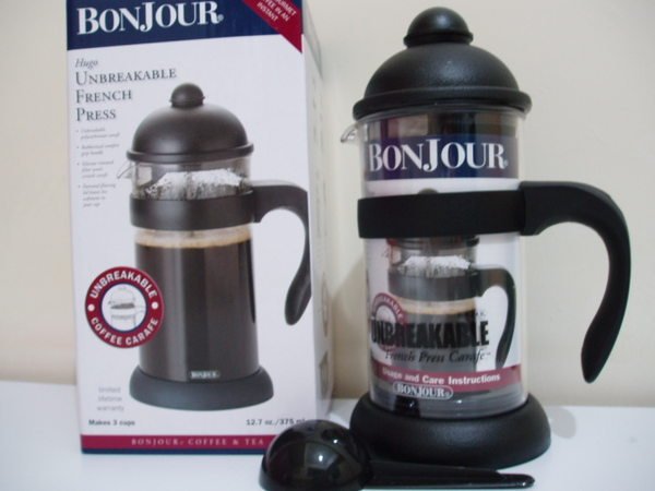 Unbreakable Plastic French Coffee Press Carafe