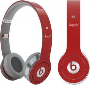 Beats red Solo HD - Free Shipping to UK/US/AU - Best price on the net!!!
