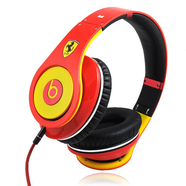Monster Beats By Dr. Dre HD Studio Ferrari Headphones