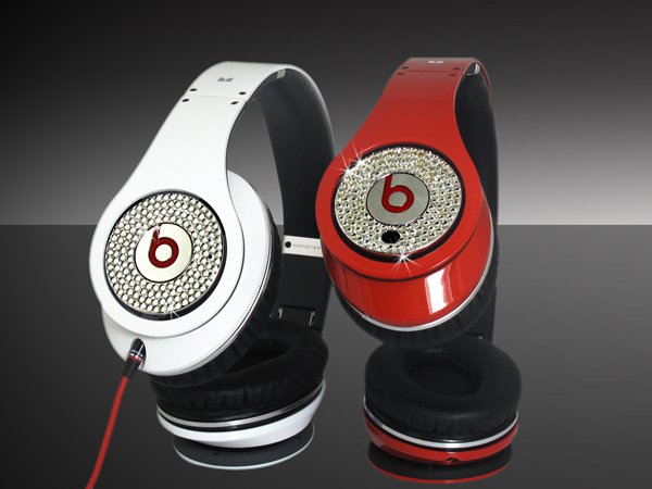 Beats by Dre Monster Diamond (Red) High Definion Powered Isolation Headphones
