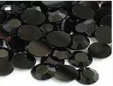200 Black Rhinestones