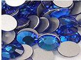 200 Capri Blue Rhinestones