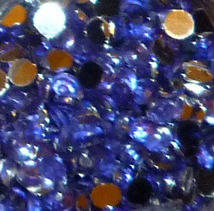 200 Sea Blue Rhinestones