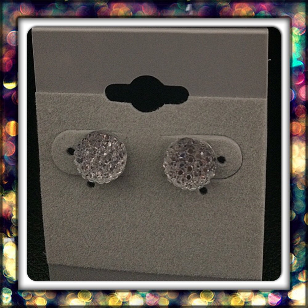 Handmade Clear Ice Studs