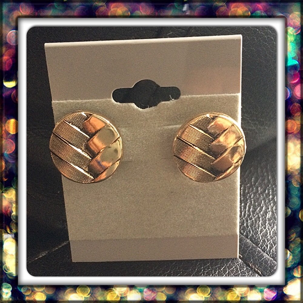 Handmade Golden Studs