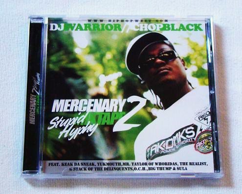Chop Black of Whoridas - Stupid Hyphy (CD) Yukmouth, Tha Realest, Keak Da Sneak