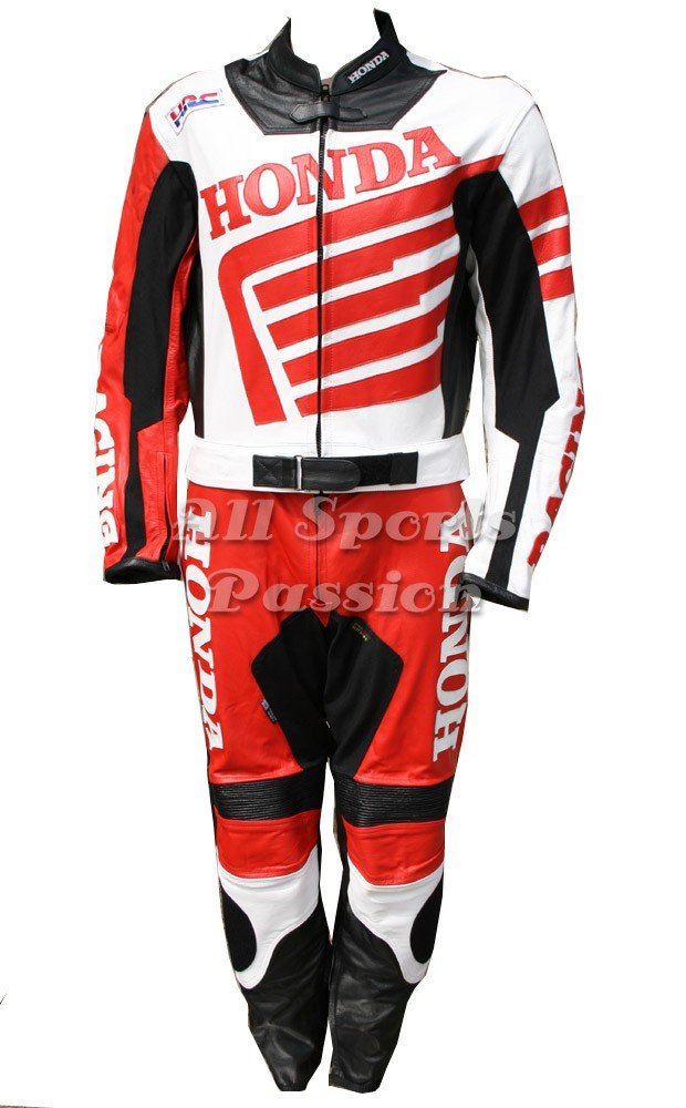 Honda Motorbike Leather Suit 2 Pc ASP-7708