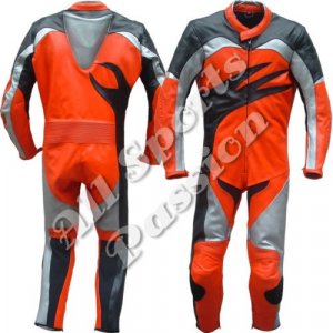 Custom Made Leather Motorbike Racing Suit ASP-7803