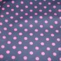 Polka Dot Parade Fitted Diaper and Cover Sz Med