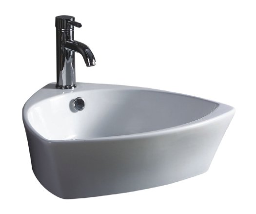 20-1/2" White Above Counter China Lavatory (CGA2121-7)