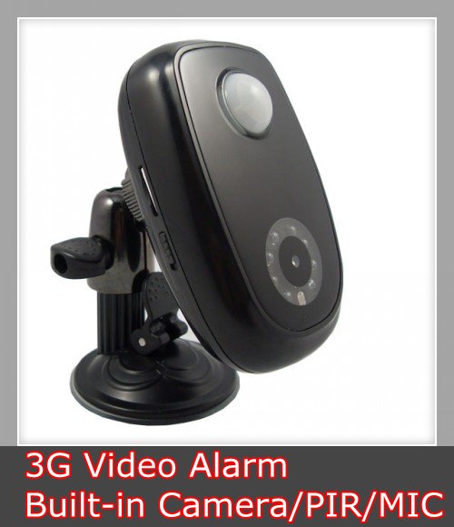 Wireless 3G Video Remote Home Security Alarm System - Built-in Camera (YL-3G-04)