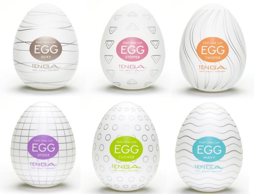 Мастурбатор Tenga Egg Clicker EGG-002/E21516 - Tenga - Не анатомические мастурбаторы - Купить