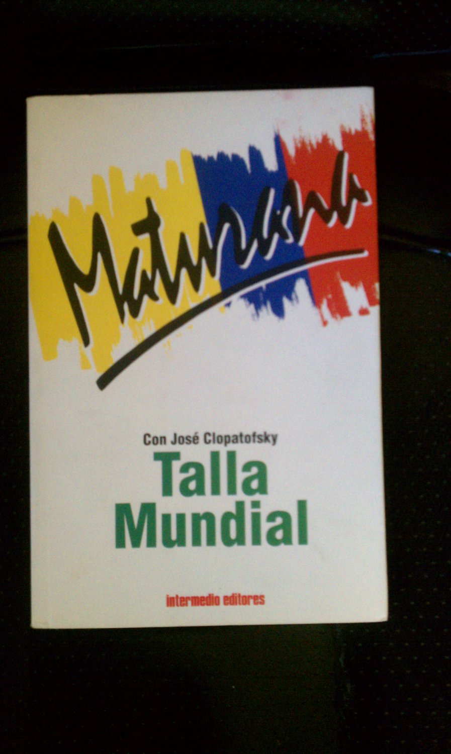 Maturana: talla mundial