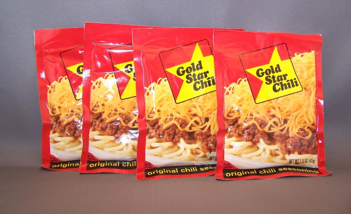 GoldStar Chili Mix 4 Pk Another Great Cincinnati Chili