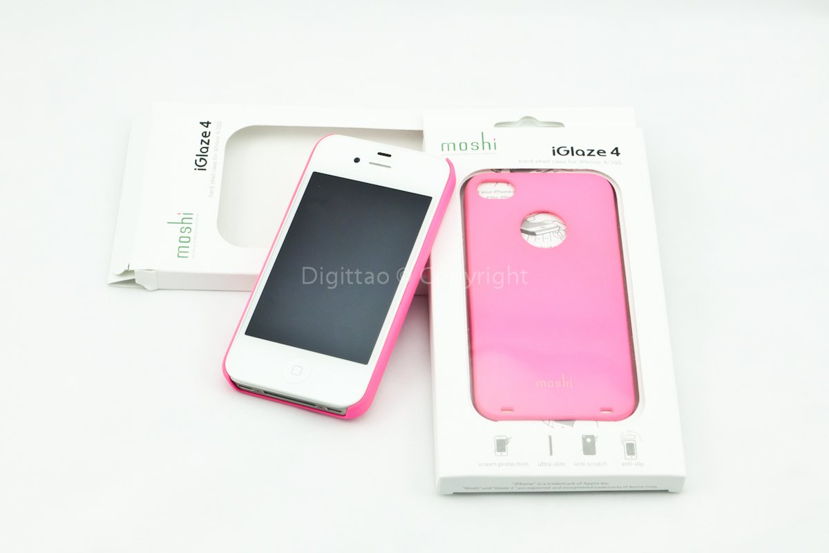 iPhone 4 cases Moshi (HOT PINK)
