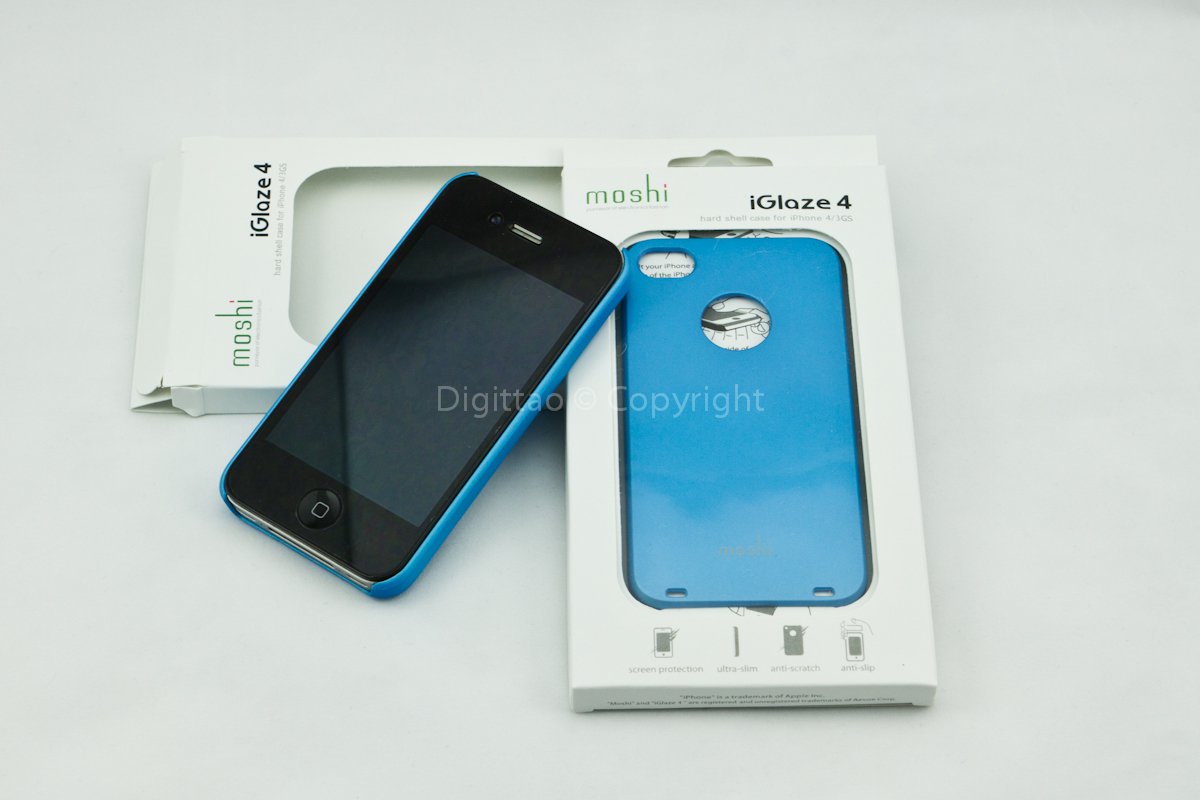 iPhone4 cases Moshi (SKY BLUE)