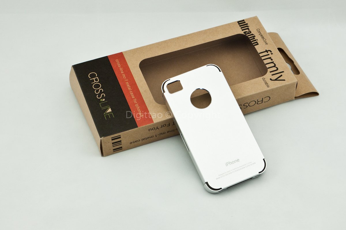 iPhone4 cases Crossline (Sliver)