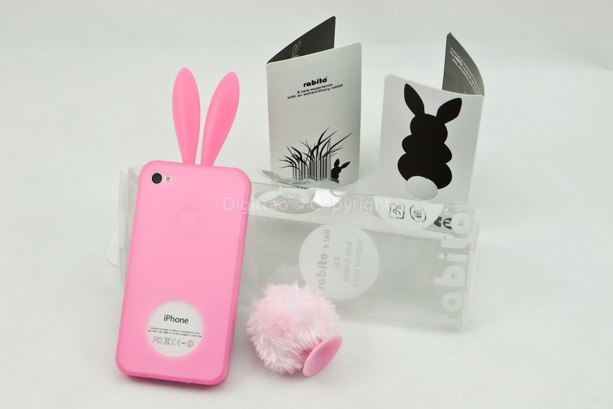iPhone4 cases Rabito (PINK)