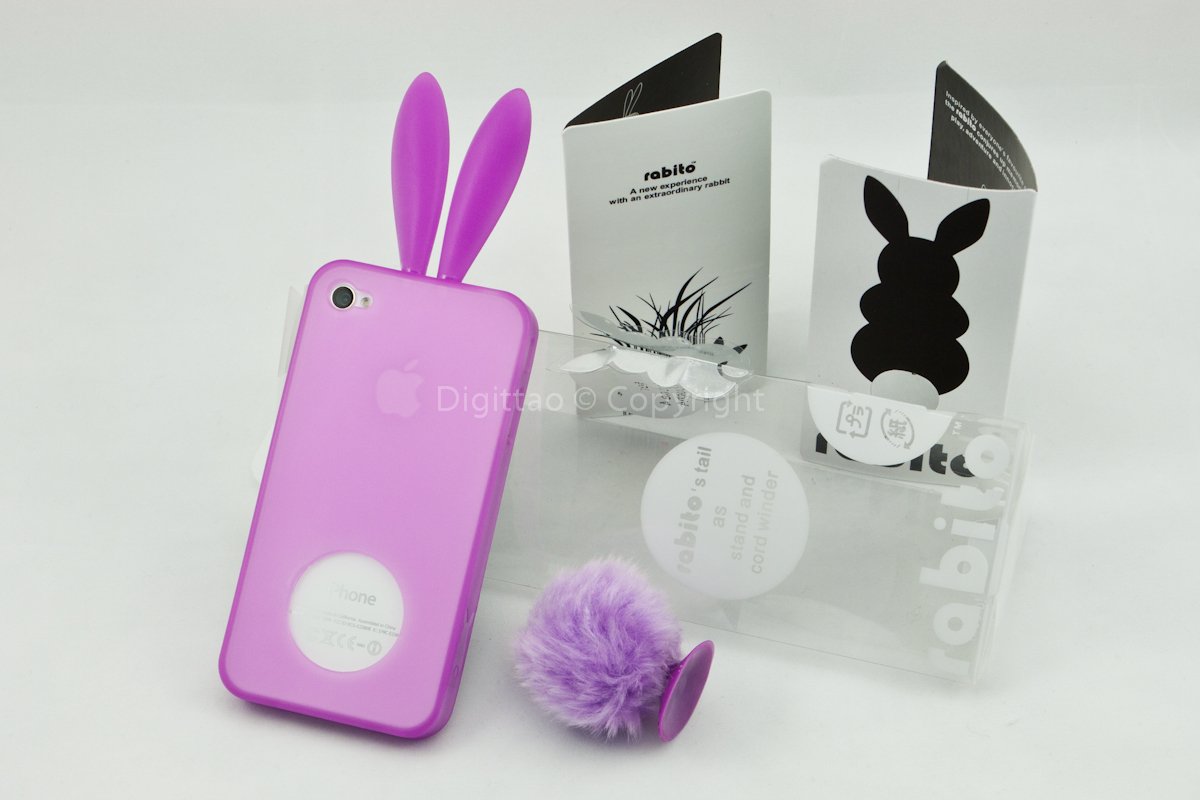iPhone4 cases Rabito (VIOLET)