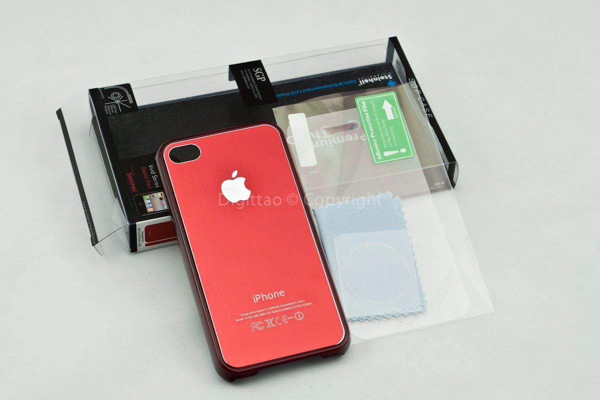 iPhone4 case SGP (RED)