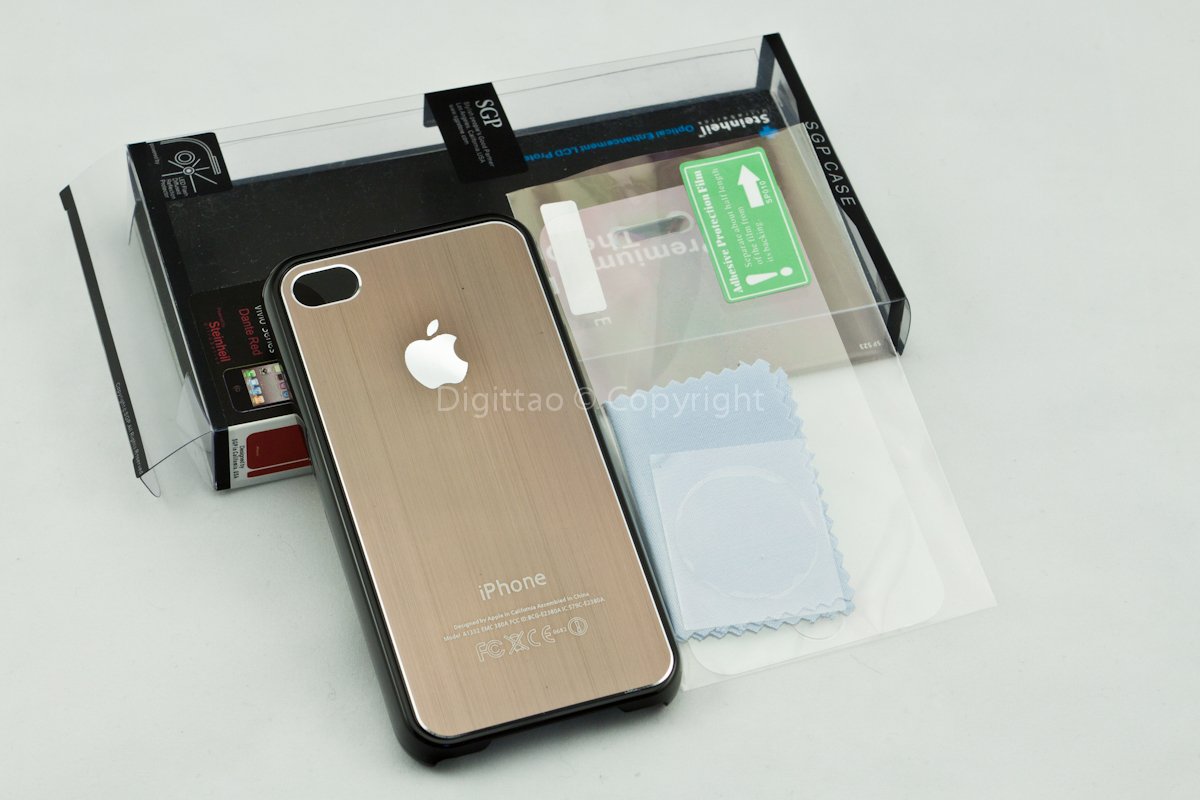 iPhone4 case SGP (BROWN)