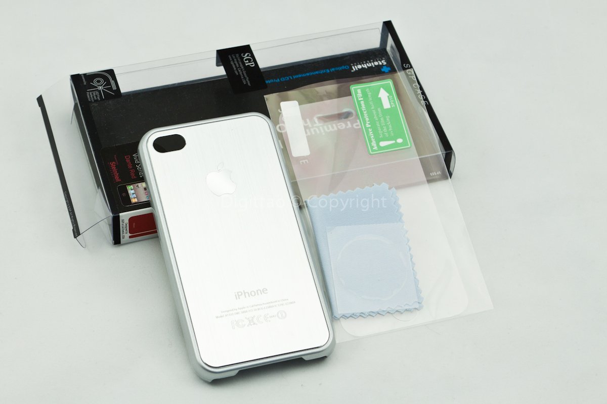 iPhone4 case SGP (SILVER)