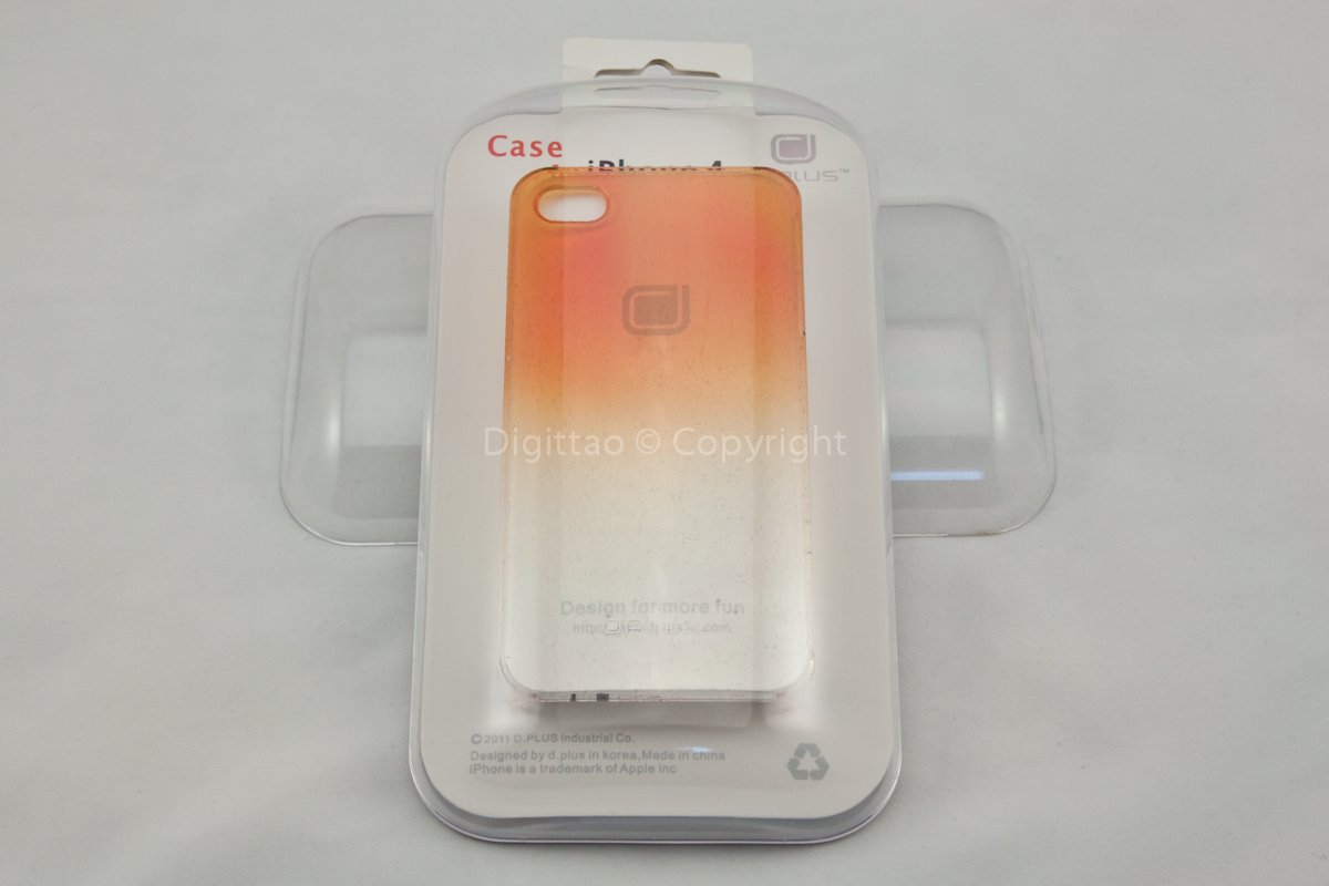 iPhone4 cases WaterDrops Plus+ (ORANGE)