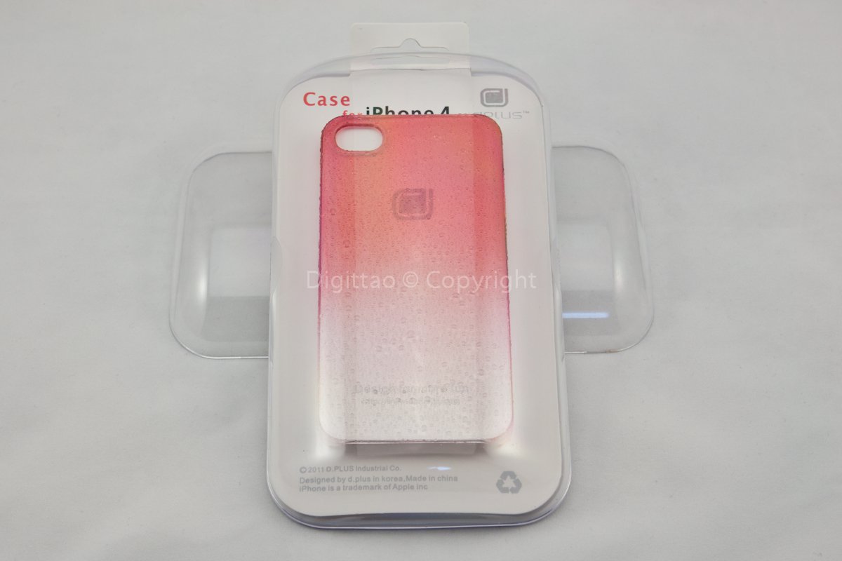 iPhone4 cases WaterDrops Plus+ (RED)